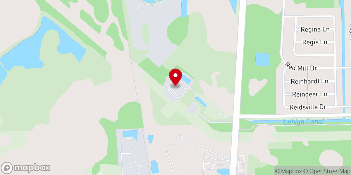 Map showing location of Grace Community Food Pantry