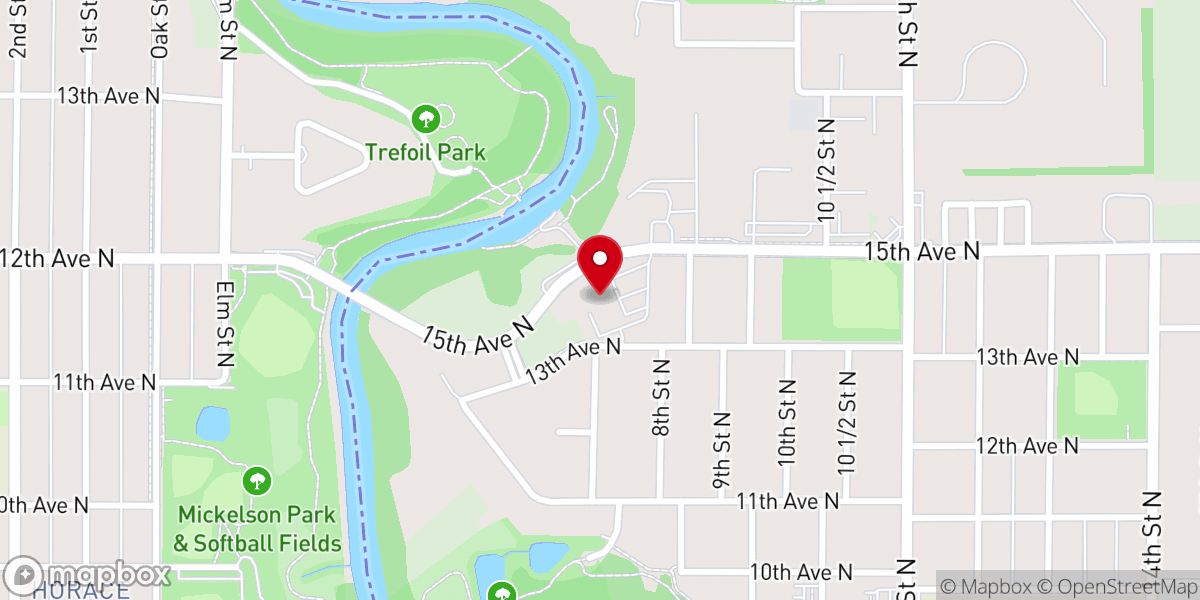 Map showing location of St Francis de Sales Roman Catholic Church