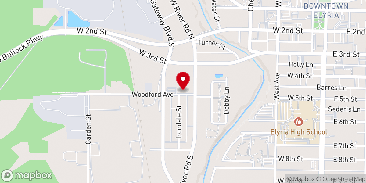 Map showing location of Beyond the Walls Church