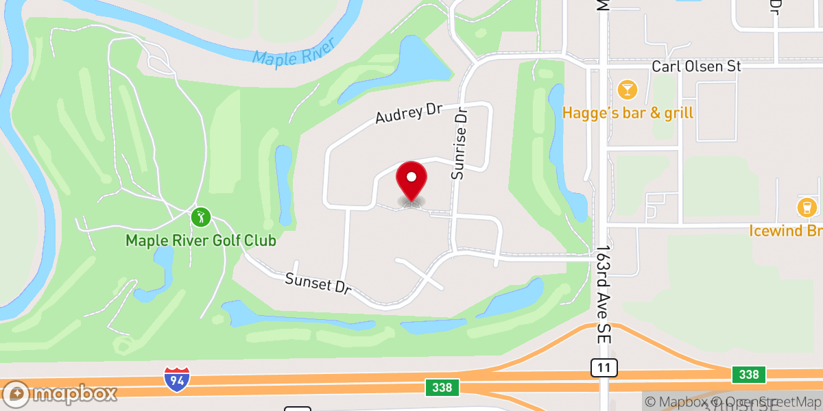 Map showing location of Ashmoor Glen Park