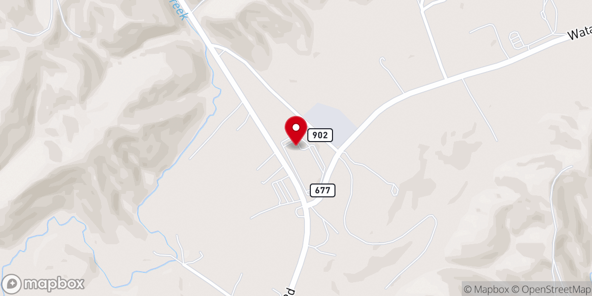 Map showing location of Highlands Christian Fellowship - Food Distribution Center