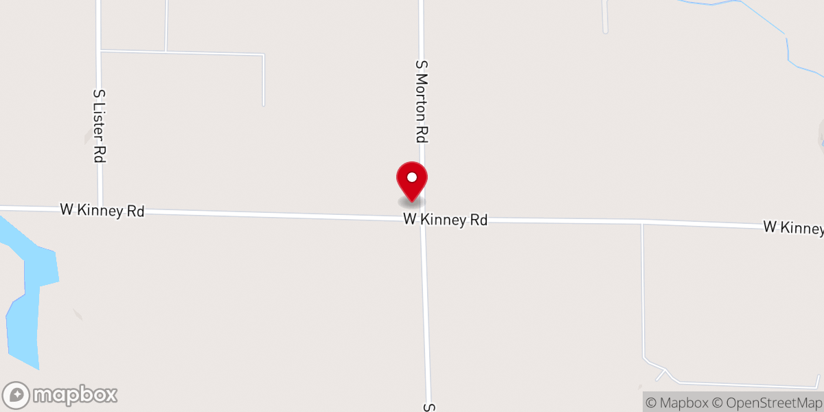 Map showing location of Ludington Area St Paul Church