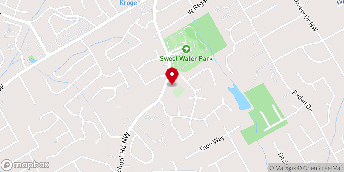 Map showing location of Believers Baptist Church