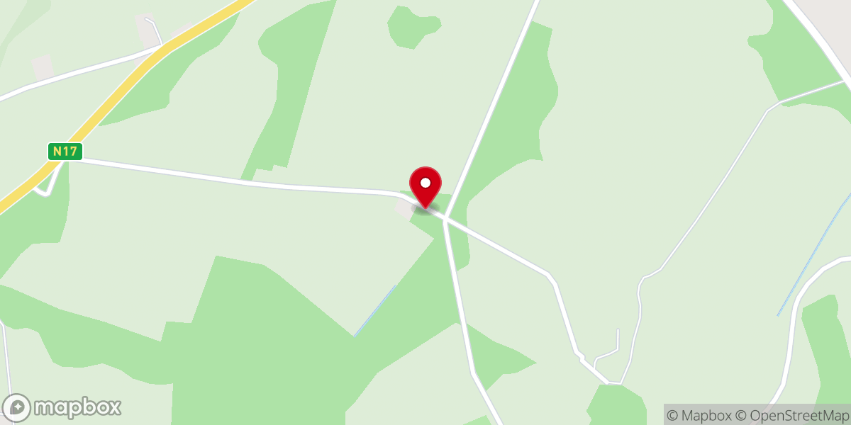 Map showing location of Temple House Estate | Gardener's Cottage
