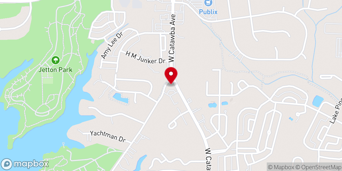 Map showing location of The Foursquare Church