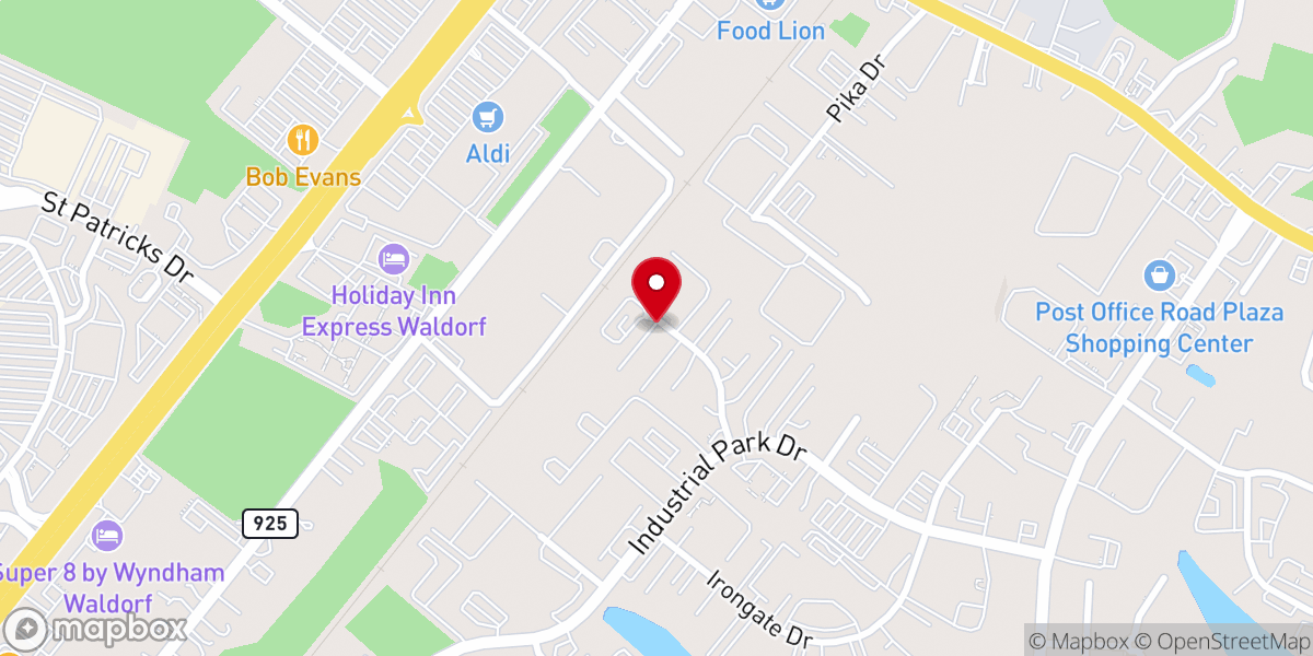 Map showing location of Interfaith Community Connection Inc