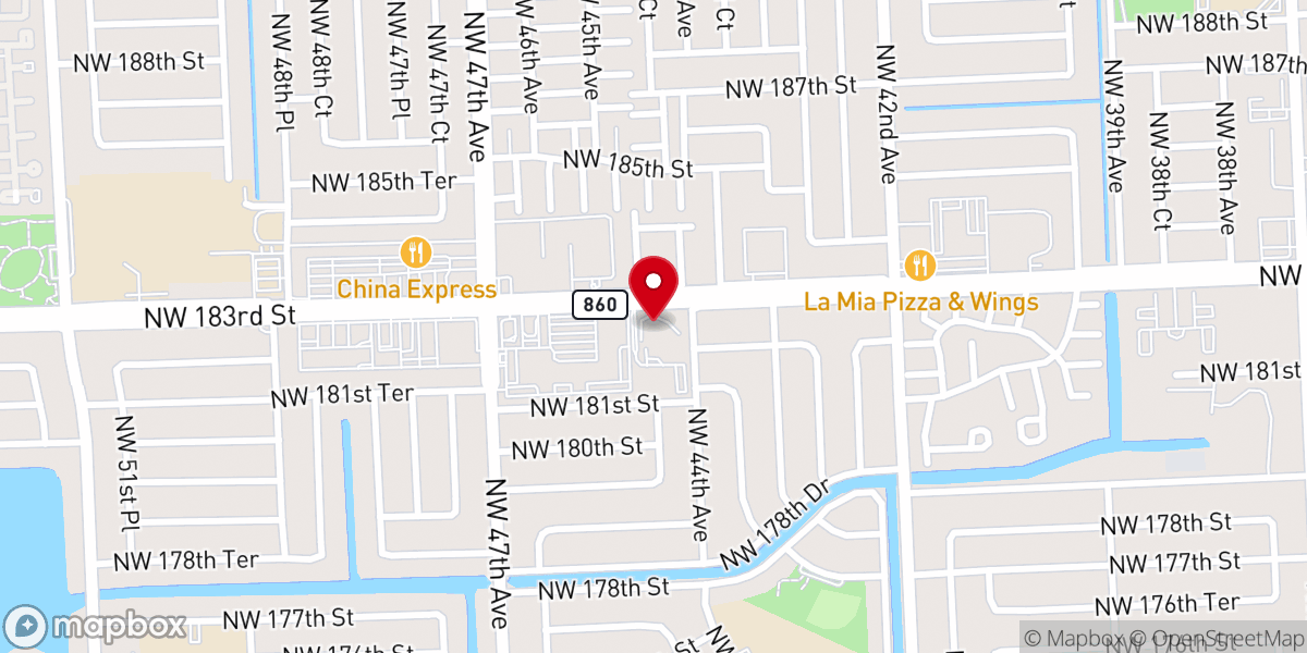 Map showing location of St Timothy Lutheran Church