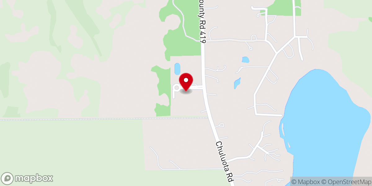Map showing location of River Run Church