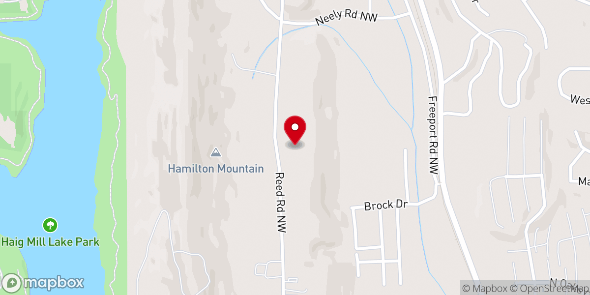Map showing location of Happy Valley Missionary Baptist Church