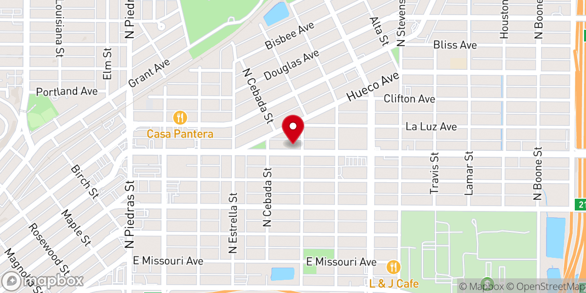 Map showing location of From this Moment Wedding Ministries