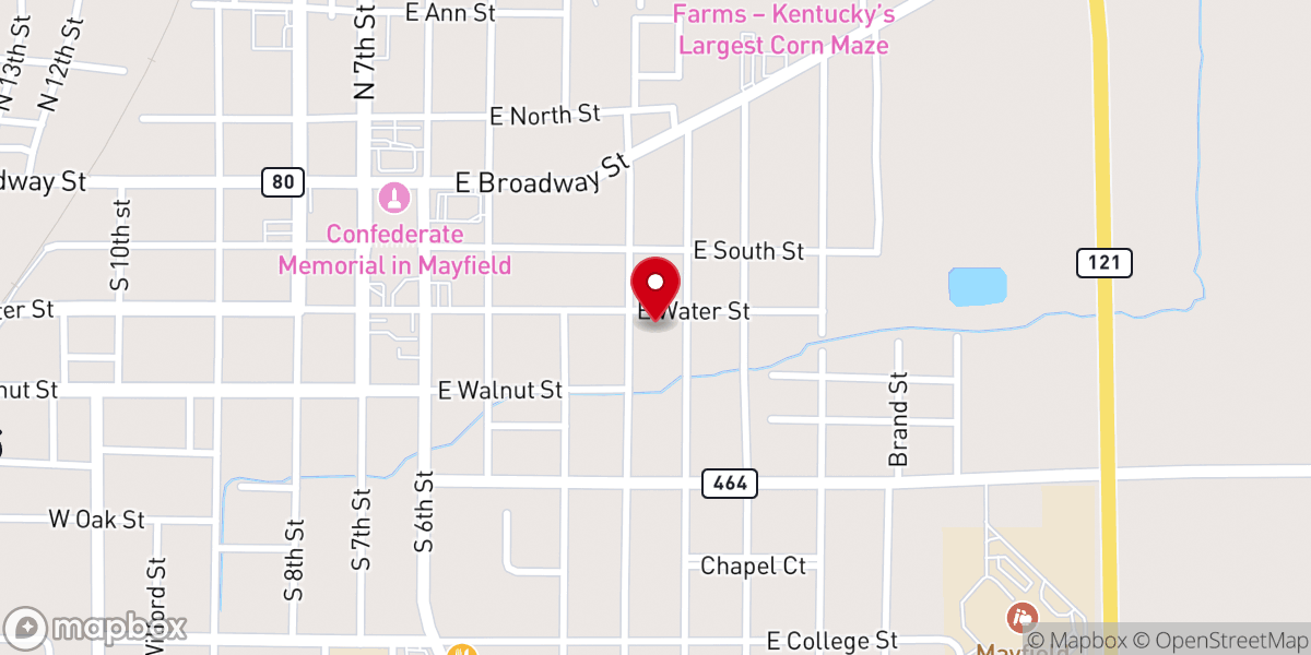 Map showing location of Destination Church Inc