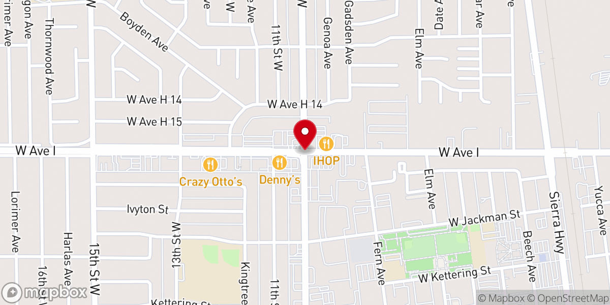 Map showing location of Rock of Ages Gospel Mission International Inc