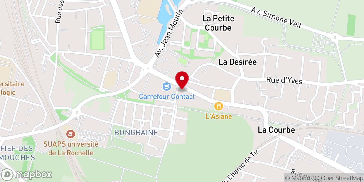 Map showing location of Eglise de Dieu en France