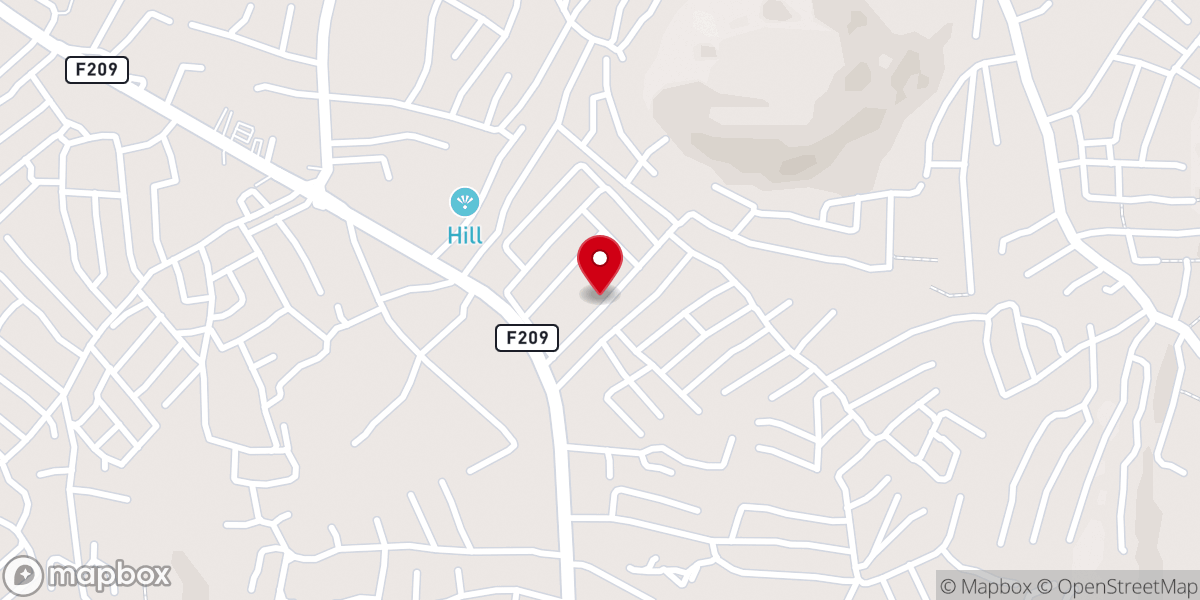 Map showing location of RCCG Glory Tabernacle, FFF, Oka