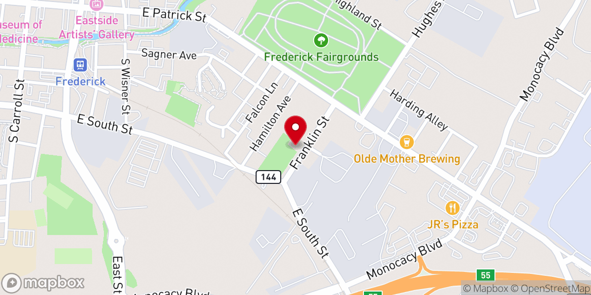 Map showing location of Red Cristiana