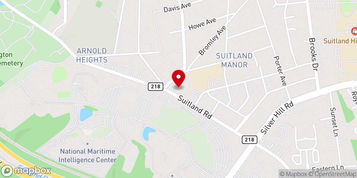 Map showing location of The Life Changing Church