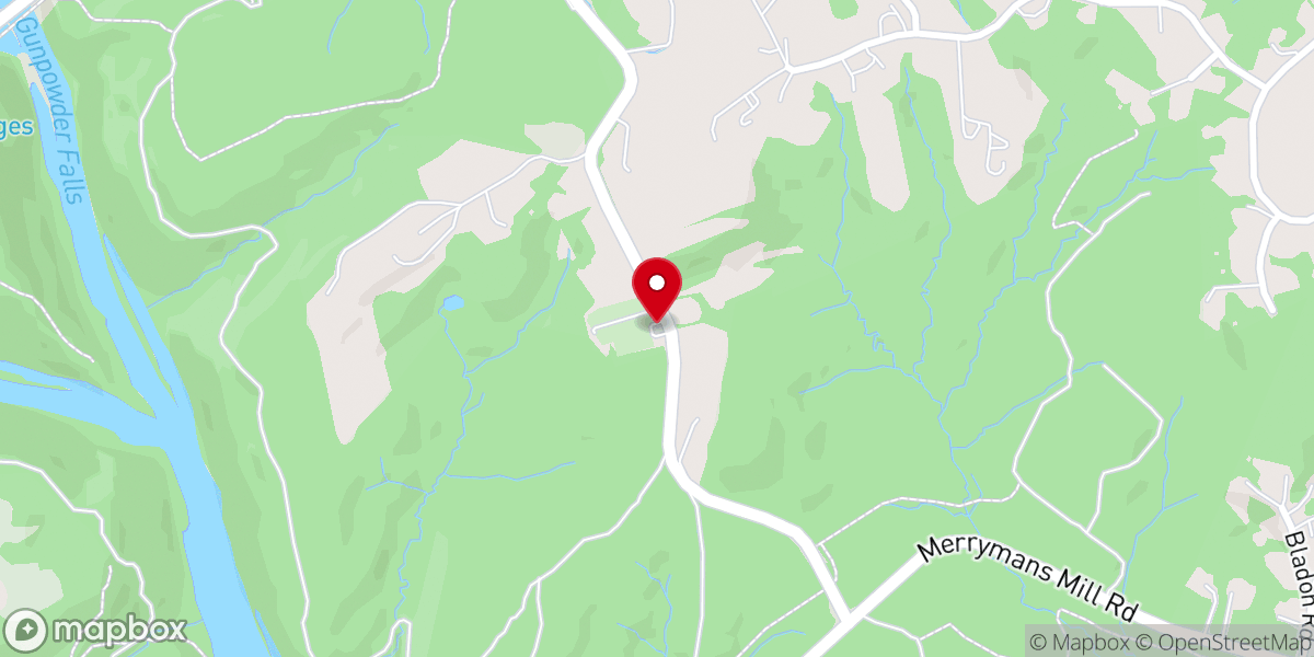 Map showing location of Poplar Grove Church