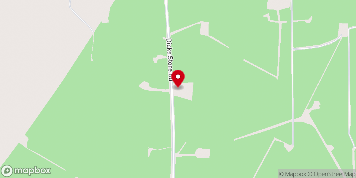 Map showing location of Springhill Missionary Baptist