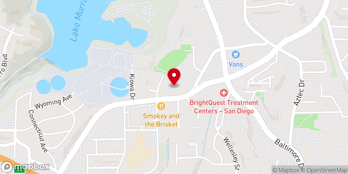 Map showing location of Lifepoint Church