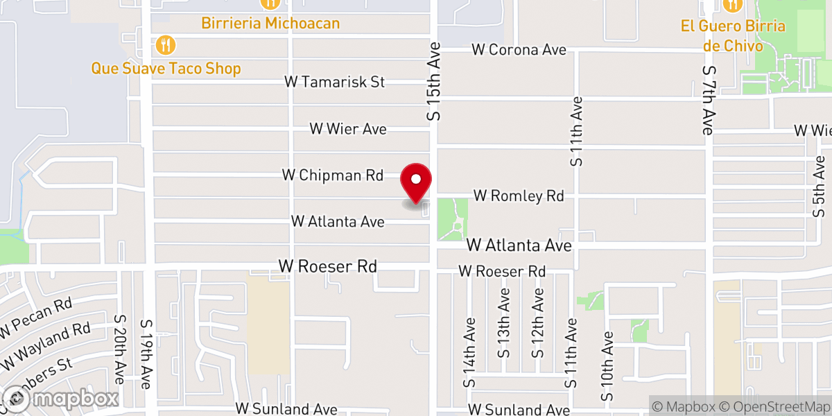 Map showing location of Pleasantview Baptist Church