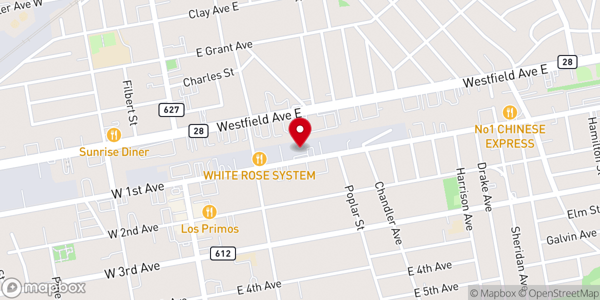 Map showing location of Agape House of Prayer