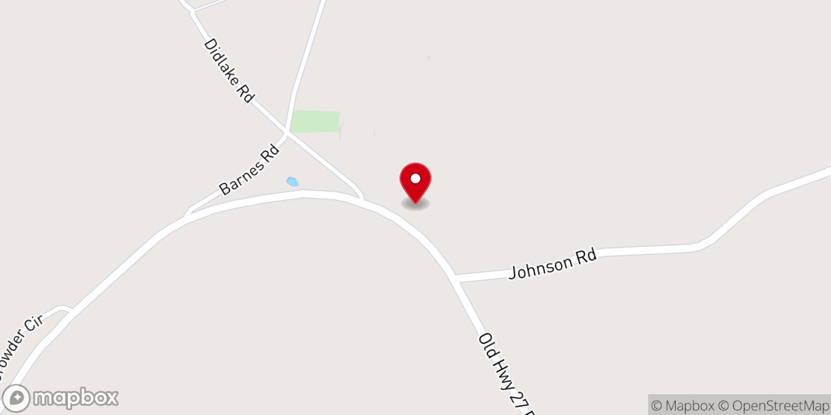Map showing location of Mt Pleasant United Methodist