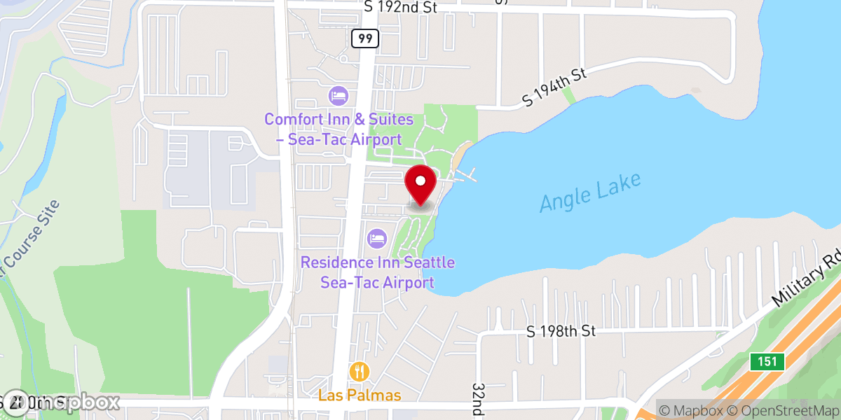 Map showing location of City of Hope Ministries