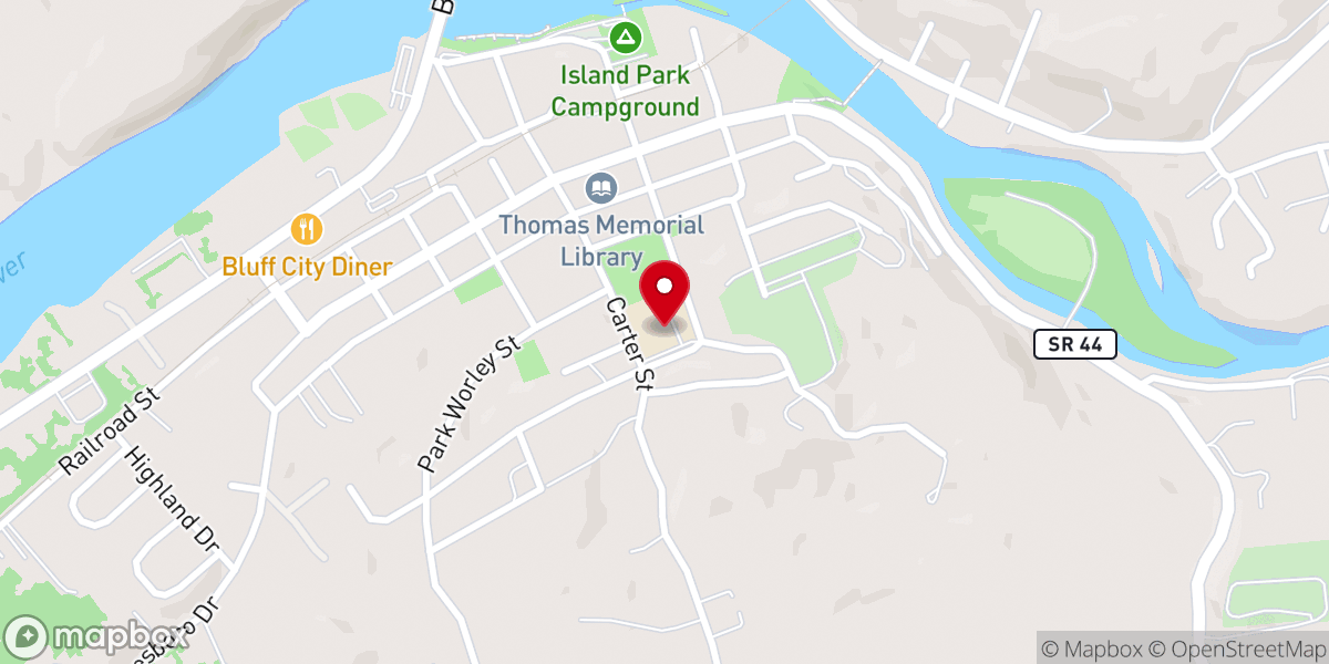 Map showing location of Fellowship of Christian Athletes
