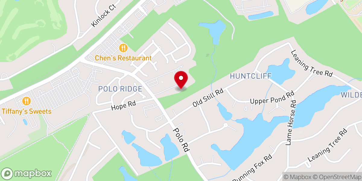 Map showing location of Thornwell Foundation