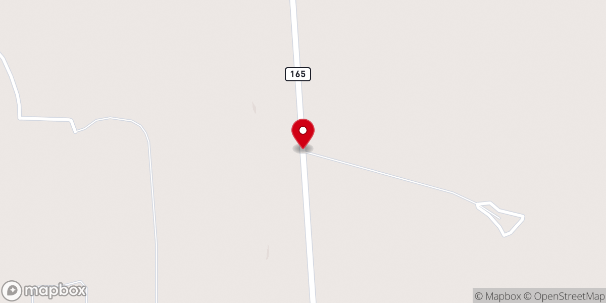 Map showing location of Mount Mariah Church