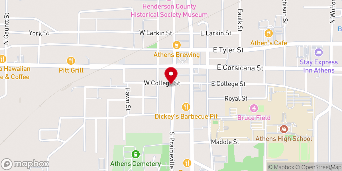 Map showing location of Cornerpeace Ministries Inc