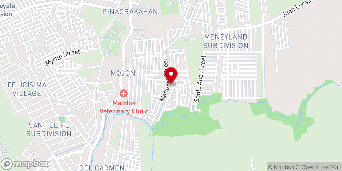 Map showing location of Christ's Chosen Church Philippines Inc.