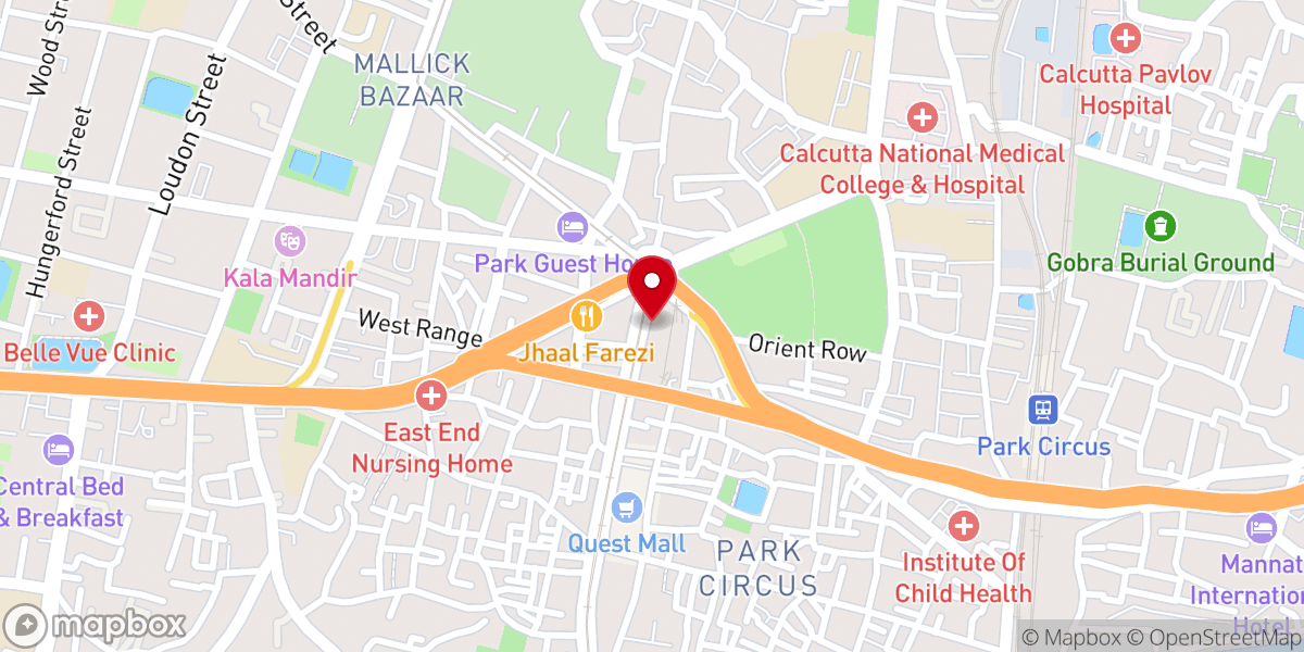 Map showing location of Church Of Christ The King