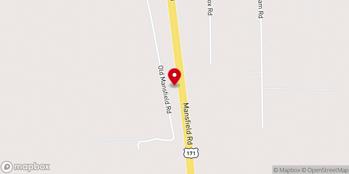 Map showing location of St. Ann Catholic Church