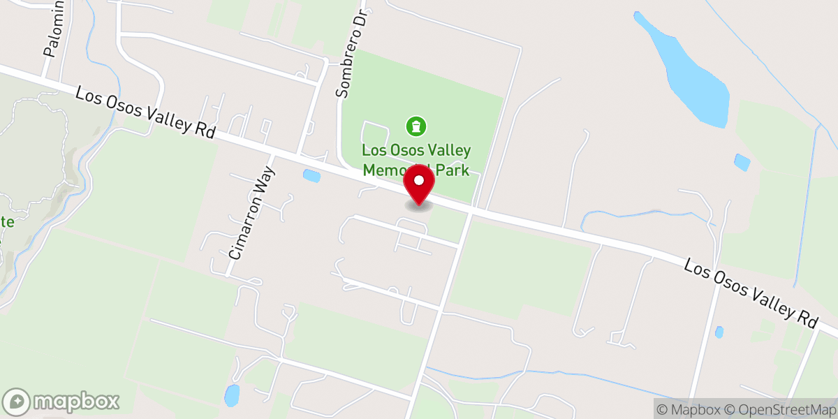 Map showing location of St. Benedict's Episcopal Church