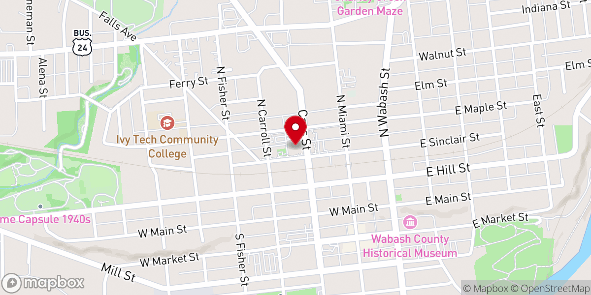 Map showing location of Wesley Academy