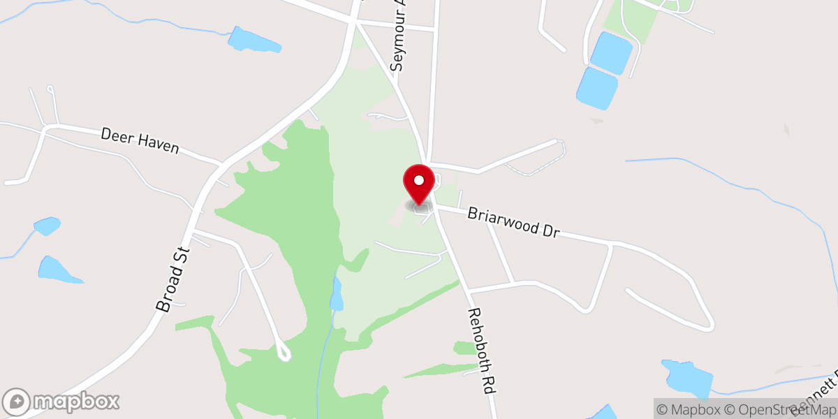 Map showing location of Mt Zion Baptist Church