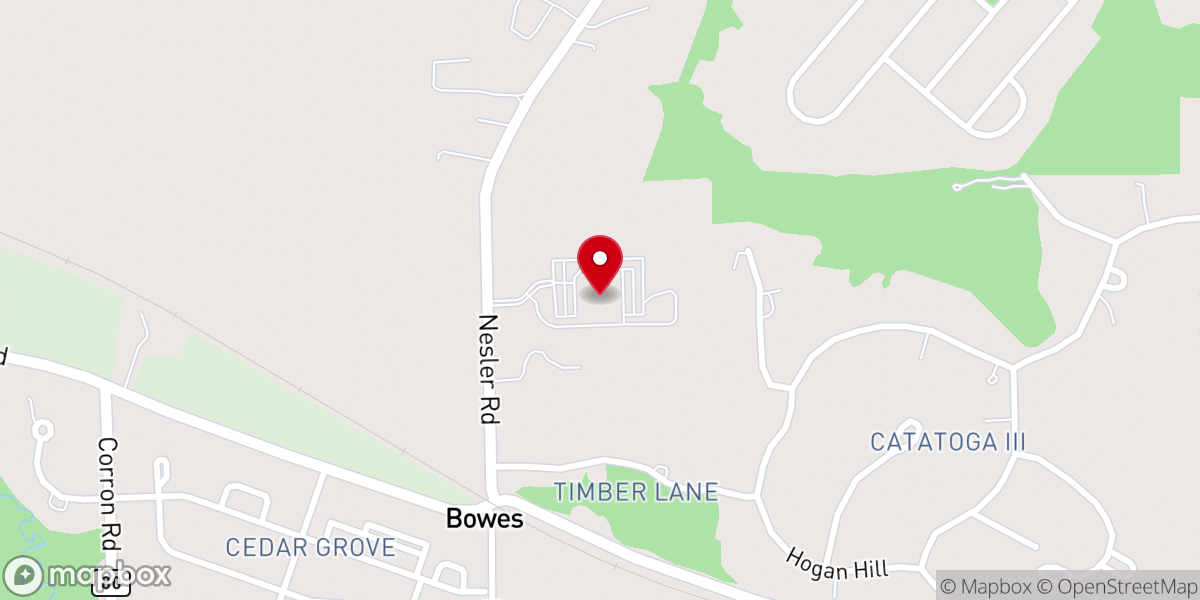 Map showing location of Northwest Bible Baptist Church