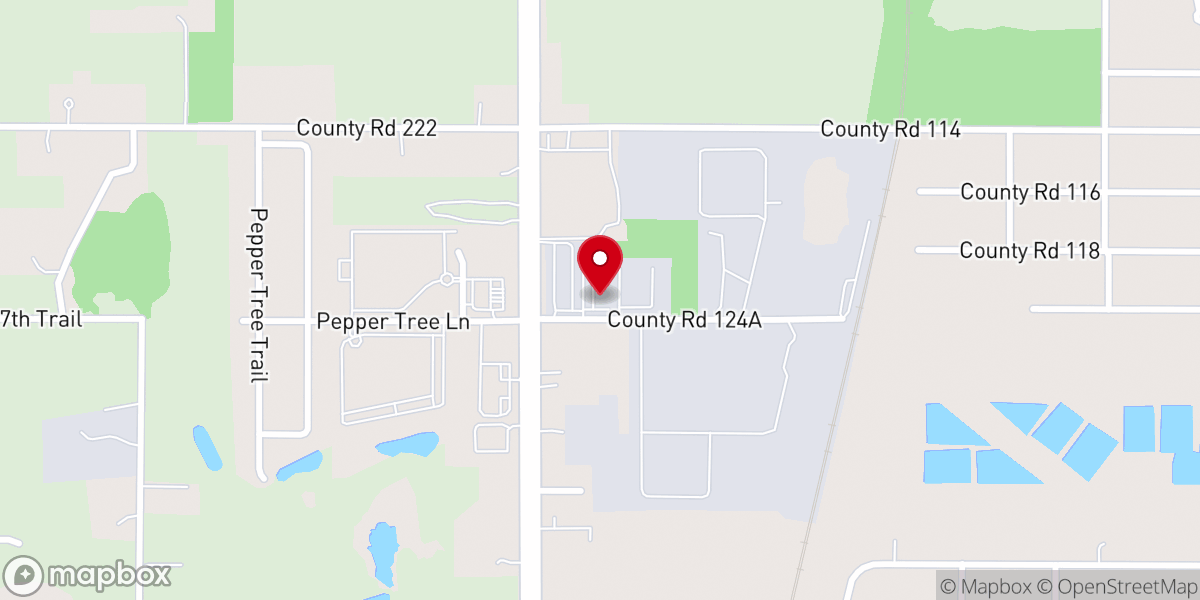 Map showing location of Hope Community Church