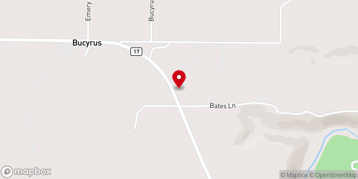 Map showing location of Launch Student Ministries
