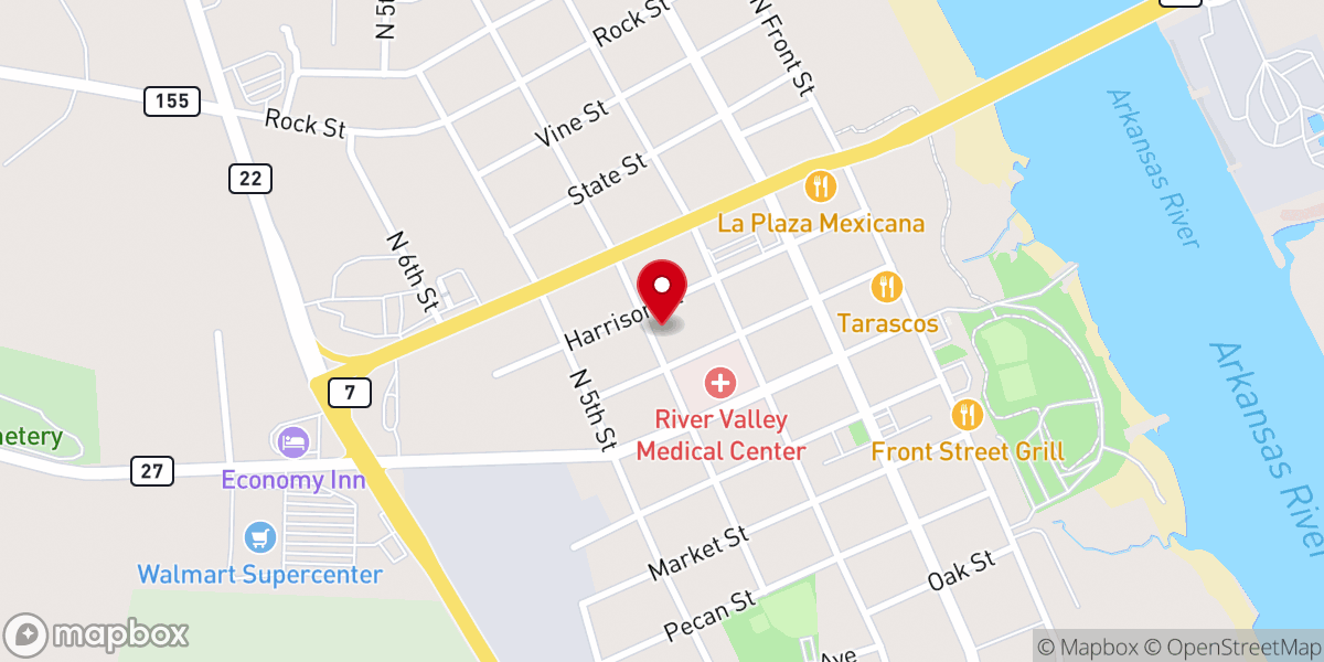 Map showing location of Iglesia Cristiana El Remanente