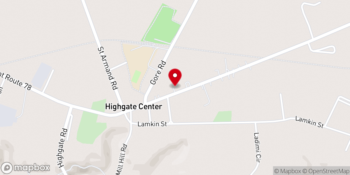 Map showing location of Highgate Methodist Church Rectory