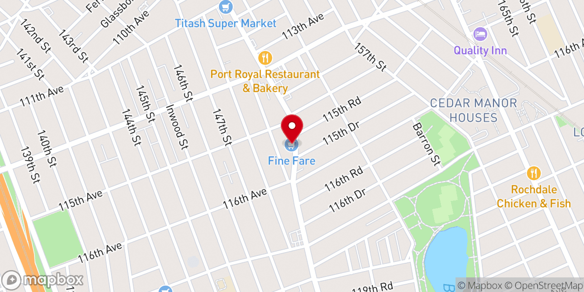 Map showing location of Forgiveness Assembly Church In Queens NY