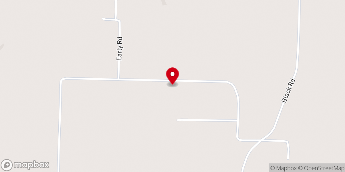 Map showing location of Barnetts Chapel Church