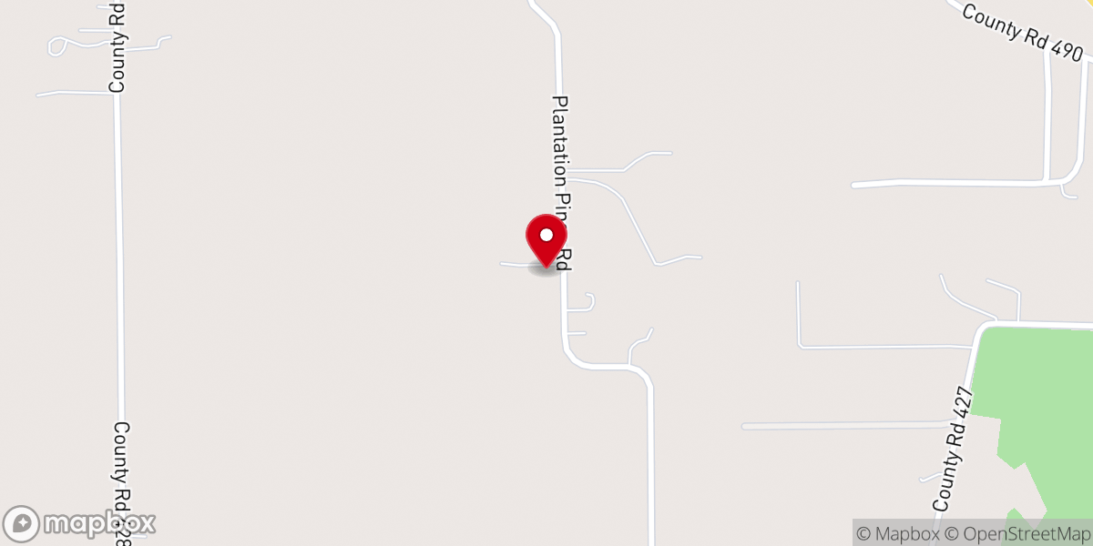 Map showing location of Welcome Temple Church of God