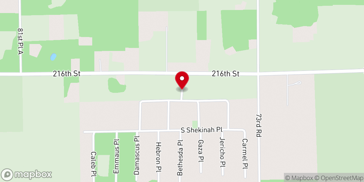 Map showing location of Northern Florida Christian Center