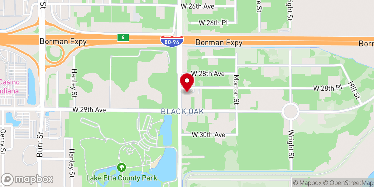Map showing location of Clark Road Baptist Church