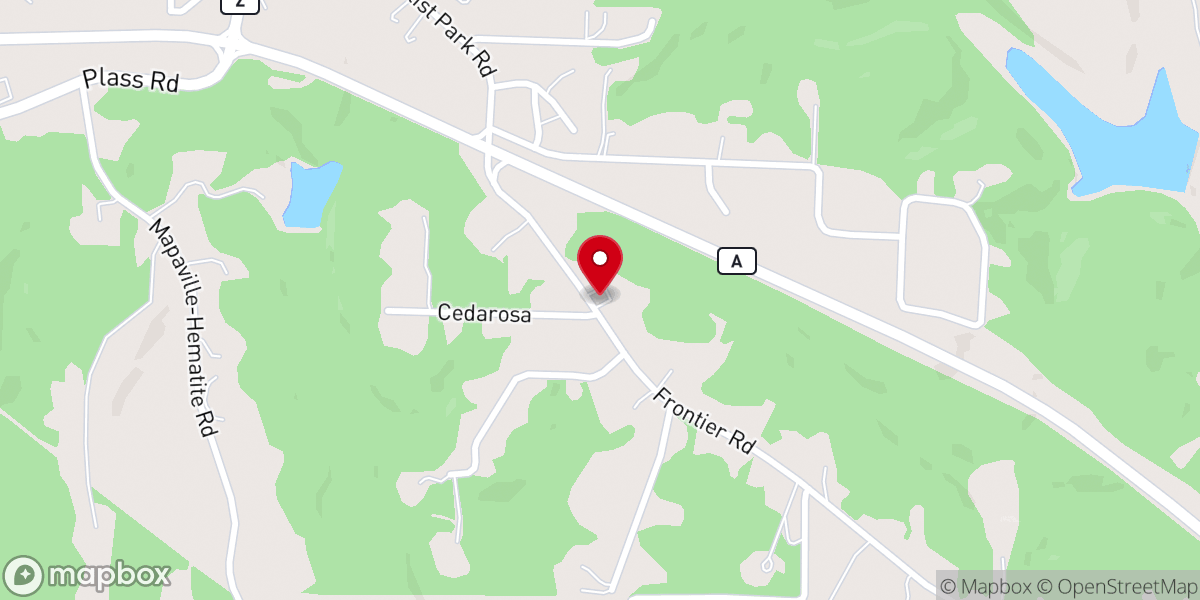 Map showing location of Ketha Heights Baptist Church