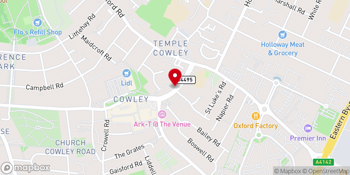 Map showing location of RCCG Christ's Love Assembly