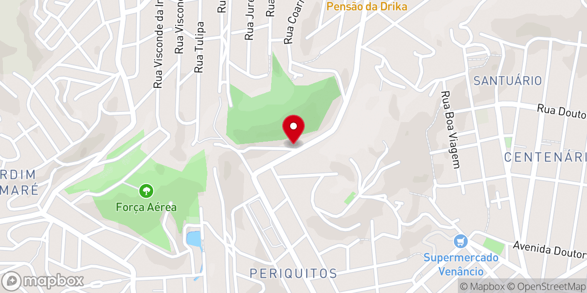 Map showing location of Comunidade Católica N. Sra das Graças